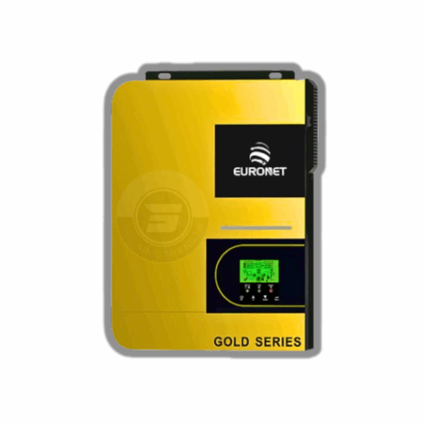 3kVA Euronet Hybrid Inverter with MPPT, hybrid integration, load prioritization, and battery flexibility for small homes and offices.