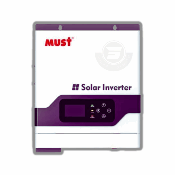 Must 3kW Hybrid Inverter 24V MPPT with efficient solar conversion, hybrid operation, battery support, and intelligent load management.